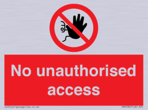 No unauthorised access